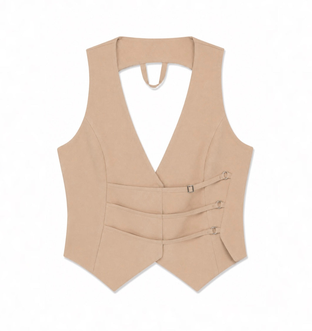 Latte Luxe Vest