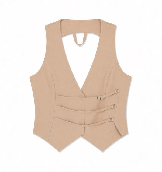 Latte Luxe Vest