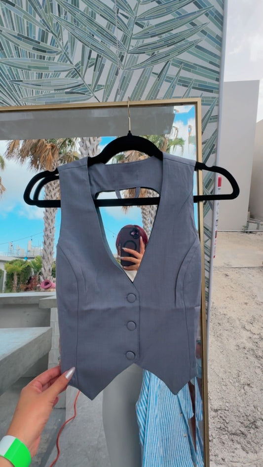 Silver Ambition Vest