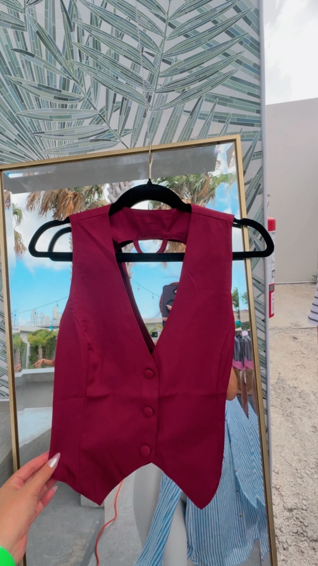 Wine Meet Vest 🍷